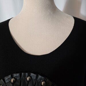 Siani Milano black Size XL long Sleeves   T560